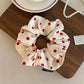 Pretty Polka Dot Scrunchie