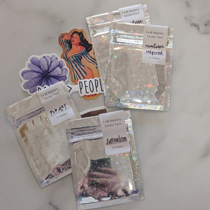F+W Mystery Sticker Packs