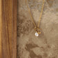 Pearl Pendant Chain Necklace