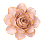 Ceramic Flower - Rose Pink Camellia