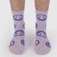 Baggu Socks - Dusty Pink Happy