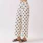Polka Dot Wide Leg Trousers