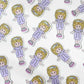 90s Pocket Doll Sticker