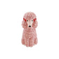 Vintage Inspired Ceramic Poodle Cookie Jar