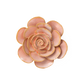 Ceramic Flower - Peach Pink Ranunculus