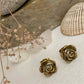 Alcott Bronze Rose Studs
