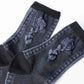 Embroidered Rose Socks