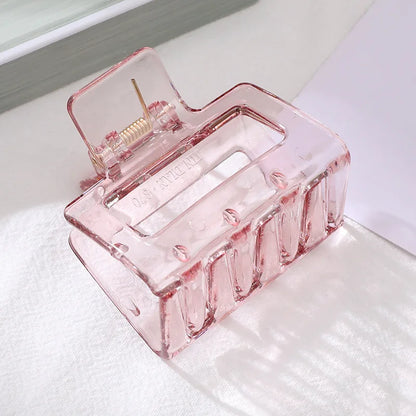 The Translucent Square Hair Claw