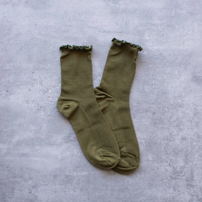 Wednesday Ruffled Socks