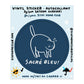 Sacré Bleu Sticker