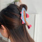 Sea Life Hair Claws - Salmon