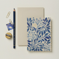 Blue Flora 'Thank You' Card