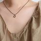 Retro Rose Pendant Necklace