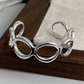 90s Inspired Circle Cuff
