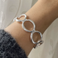 90s Inspired Circle Cuff