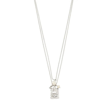 Fire Pendant Necklace 2-in-1