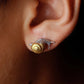 Snail's Pace Stud Earrings