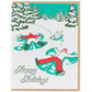 Snow Angels Christmas Card