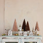 Stoneware House Tealight Holder