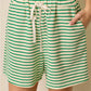 Striped Lounge Shorts