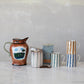 14oz Striped Stoneware Mug