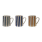 14oz Striped Stoneware Mug
