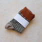 Tonal Striped Socks