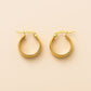 Sybil 18mm Hoop Earrings