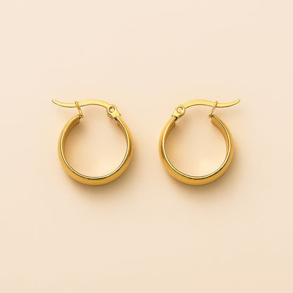 Sybil 18mm Hoop Earrings