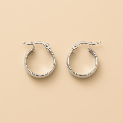 Sybil 18mm Hoop Earrings