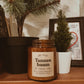 Shy Wolf Holiday Candle: Tannenbaum