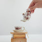 Tea Time Stoneware Ornaments