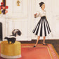 Janet Hill 'Lisette vs The Skunk' Art Print