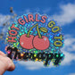 Hot Girls Sticker - Holographic Glitter