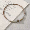 Tiger Eye Beaded Choker