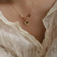 Tiger Eye and Pearl Pendant Necklace