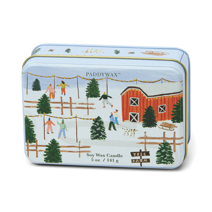Paddywax Christmas Tin Candles