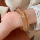 Twisted Acrylic Cuff