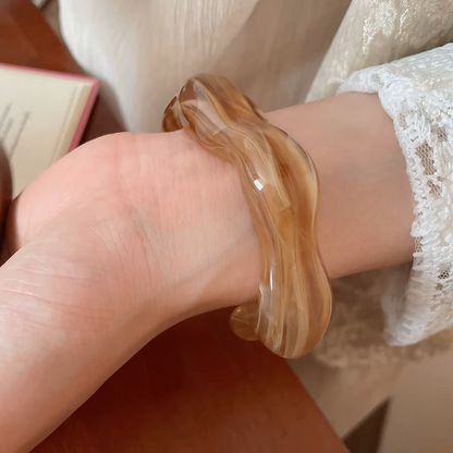 Twisted Acrylic Cuff