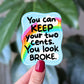 Keep Your Two Cents Sticker