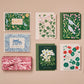 Blue Flora 'Home Sweet Home' Card