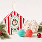Mini Bath Bomb Ornament Set - Wreath