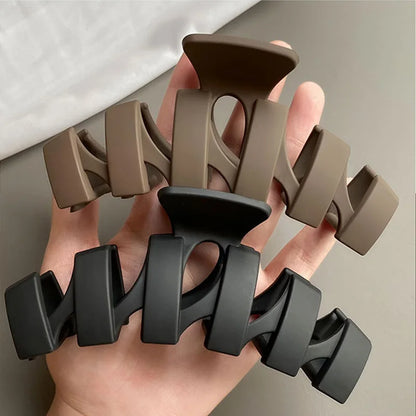 Neutral Zig Zag Hair Claws