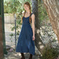 Zip Front Denim Dress