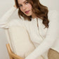 Two-Way Zipper Knit Cardigan