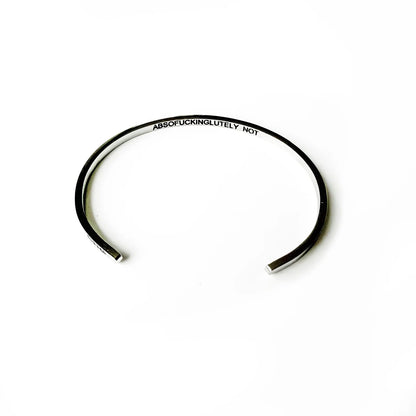 GHG Absofuckinglutely Not Bangle