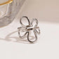 Abstract Flower Ring
