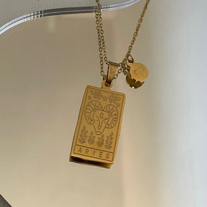 Gold Zodiac Necklaces