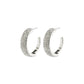 Aspen Crystal Hoops