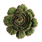 Ceramic Flower - Avocado Green Peony